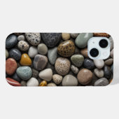 ナチュラルペブルコレクション - ミニマリストと自然 Case-Mate iPhoneケース (裏面 (横))