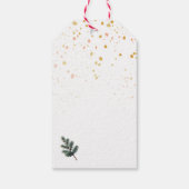 ナチュラルホリデーボーグクラスタクリ素朴スマス ギフトタグ (裏面)