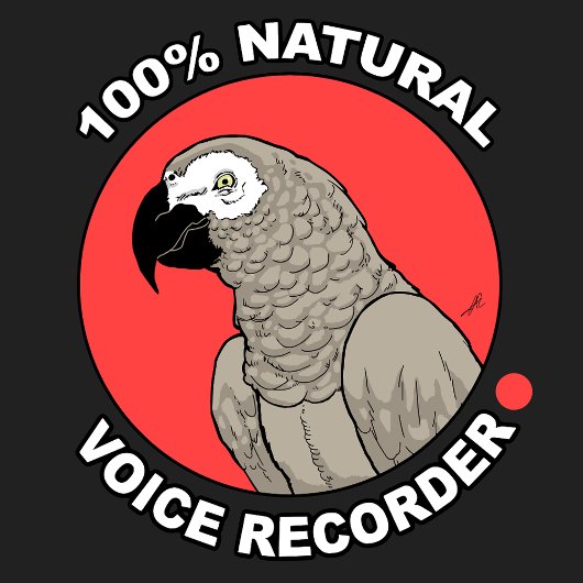 ナチュラルボイスレコーダ Tシャツ