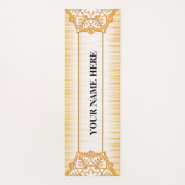 ナチュラルマンダラフローラ ヨガマット (裏面)