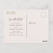 ナチュラルマーブルゲート日付のはがきを保存 ポストカード (裏面)