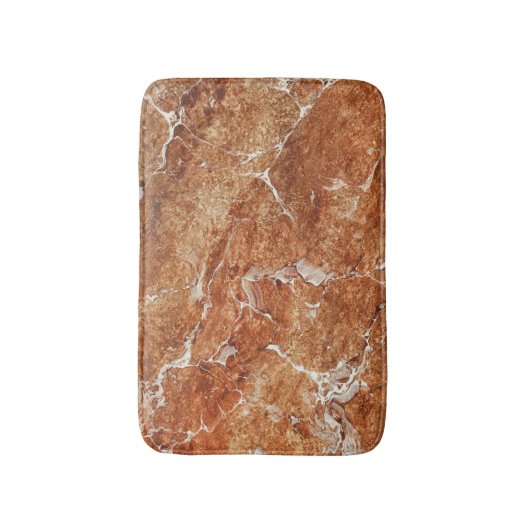 ナチュラルマーブル、オリエンタルラグジュアリーエフェクト。 バスマット (正面縦)