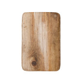 ナチュラルモミ材：テクスチャ付きサーフェス バスマット (正面縦)