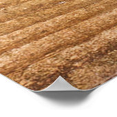 ナチュラルモミ材：テクスチャ付きサーフェス ポスター (角)