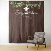 ナチュラルユーカリ卒業写真背景 タペストリー (インサイチュ)