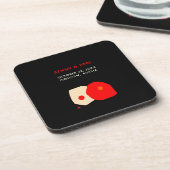 ナチュラルラブ ハードプラスティックコースター コースター (左側)