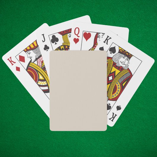 ナチュラルリネン無地のカラー トランプ