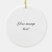 ナチュラルリバー小石 セラミックオーナメント (裏面)