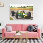 ナチュラルレー生まれサー キャンバスプリント (インサイチュ (リビング))