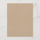 ナチュラルローズ ウッディウェディングの詳細 エンクロージャーカード (裏面)