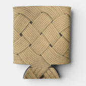 ナチュラルロープノット海プレイマット効果 缶クーラー (正面)