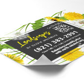 ナチュラルローンサー気にビスプロモダンデオン&ミツバチ ポスター (角)