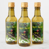 ナチュラルワインブドウMini ワインラベル (ボトル)