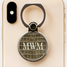 ナチュラルワニフェイクルレザープリント