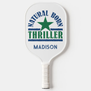 ナチュラル生まれスリラー名前をカスタムする ピックルボールラケット