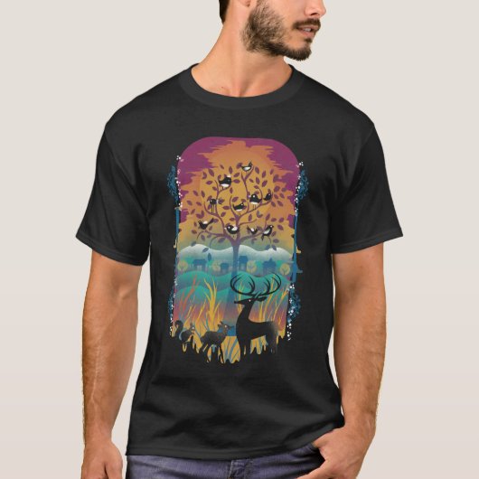 ナチュラル疑問に思 Tシャツ (正面)