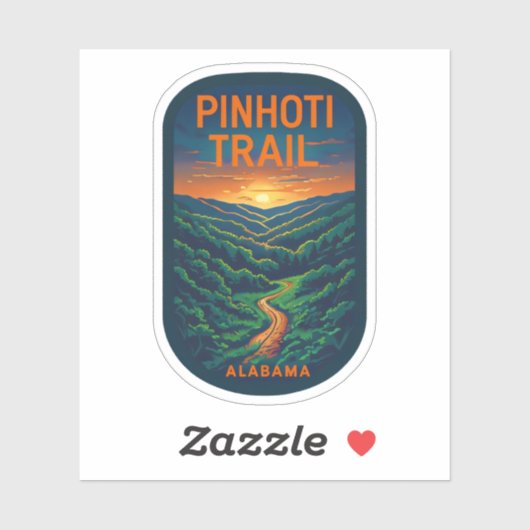 ナチュラル美しいのピンホティ – アラバマ シール (シート)