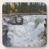 ナチュラル美しい、カナダアタバスカ滝 コースター (正面)