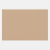 ナチュラル自然クリスマスボホ ラッピングペーパーシート (正面2)