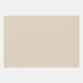 ナチュラル自然クリスマスボホ ラッピングペーパーシート (正面)