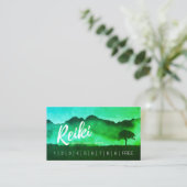 ナチュラル霊気マスターヨガインストラクターロイヤリティパンチ ロイヤリティカード (スタンド正面)