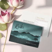 ナチュラル霊気マスター&ヨガインストラクターアポイントメント 予約カード