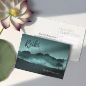 ナチュラル霊気マスター&ヨガインストラクターアポイントメント 予約カード