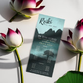 ナチュラル霊気マスター&ヨガインストラクター価格表 ラックカード