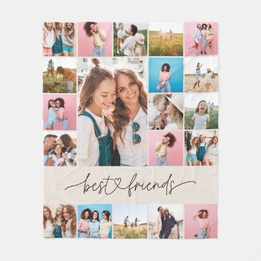 ナチュラル20枚モダンの写ミニマル真のシンプル フリースブランケット (正面)