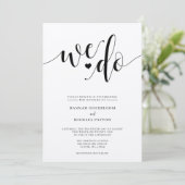 ナチュラル ウェディング ご招待 招待状 (スタンド正面)