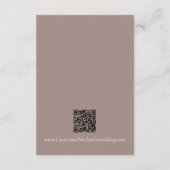 ナチュラル エレガント ビーチ シェル エンクロージャー カード (裏面)