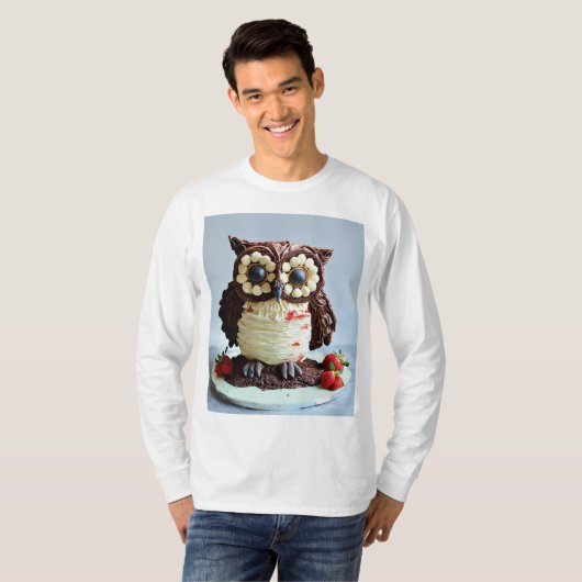 ナチュラル・オウルTシャツ Tシャツ (正面フル)