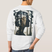ナチュラル・オウルTシャツ Tシャツ (裏面)