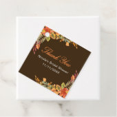 ナチュラル オータム ウェディング シャワー 紅葉 フェイバータグ (インサイチュ)