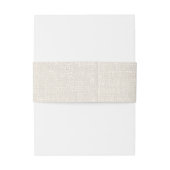 ナチュラル |グリーンバーラップテクスチ結婚ャの 招待状ベリーバンド (裏面例)