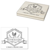 ナチュラル バッジ ファミリー ファーム 卵 カートン スタンプ (押印)