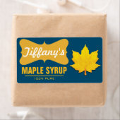 ナチュラル |パンケーキシロップ |メープルオーガニックシロップ ラベル (インサイチュ)