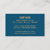 ナチュラル|ピーナオーガニックッツバター|手作りバター 名刺 (裏面)