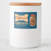 ナチュラル |ピーナッオーガニックトバター |手作りバター フードラベル (正面)