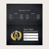 ナチュラル・フォレスト・ヨガ・メディテーション・レイキ・マスター名言 名刺 (内部フラット)