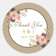 ナチュラル フラワー ウェディング サンクス フェイバー