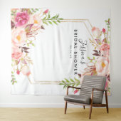 ナチュラル フラワー ウェディング シャワー 背景 タペストリー (インサイチュ(横))