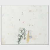 ナチュラル フローラル グラス カリ ローズマリー マルベリー ペタルズ ラッピングペーパー (フラット)