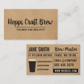 ナチュラル | レイアウト 名刺 (正面/裏面)