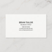 ナチュラル | 図解ツリー 名刺 (裏面)