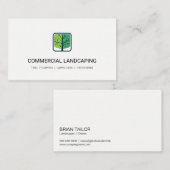 ナチュラル | 樹木 | ガーデニング | 造園 名刺 (正面/裏面)