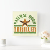 ナチュラ生まれススリラカスタムー壁時計 スクエア壁時計 (ホーム)