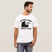 ナチュラ生まれル野球選手 Tシャツ (正面フル)