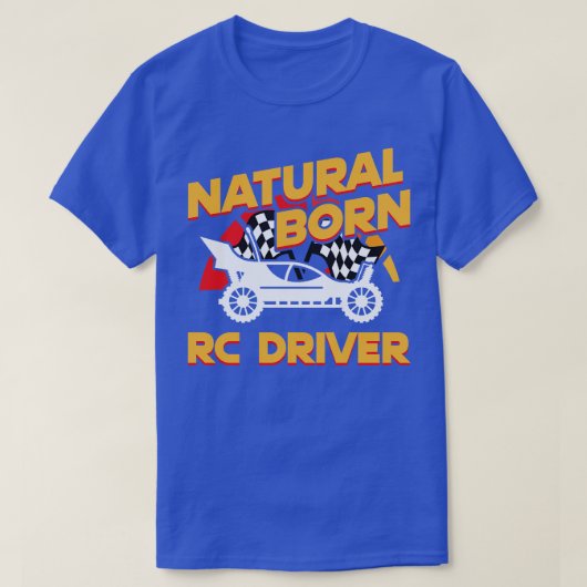 ナチュラ生まれルRCドライバレーサーリモコン9 Tシャツ (デザイン正面)