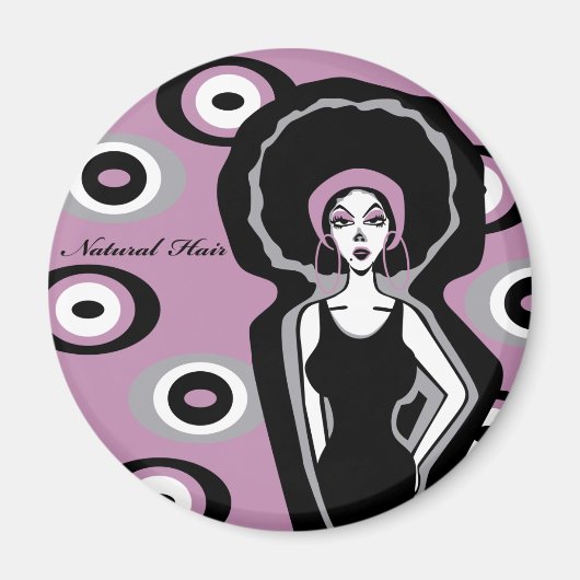 ナチュラ髪 マグネット (正面)